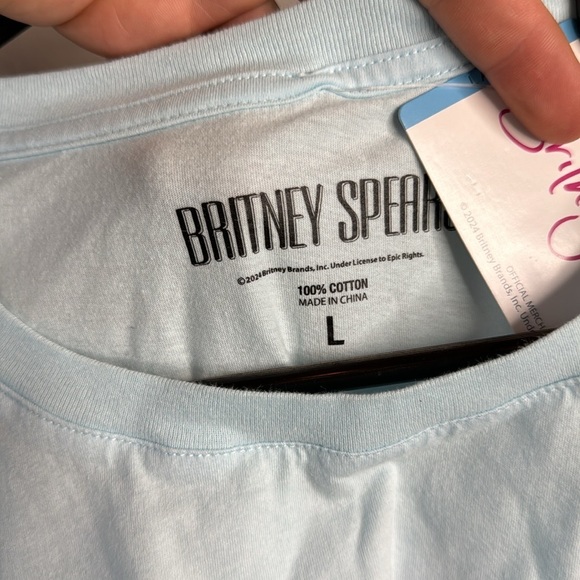 Britney Spears Short Sleeve Band Tee - Picture 3 of 5